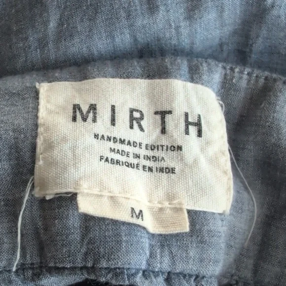 Mykonos Sundress in Blue Chambray from Mirth - Picture 6 of 6
